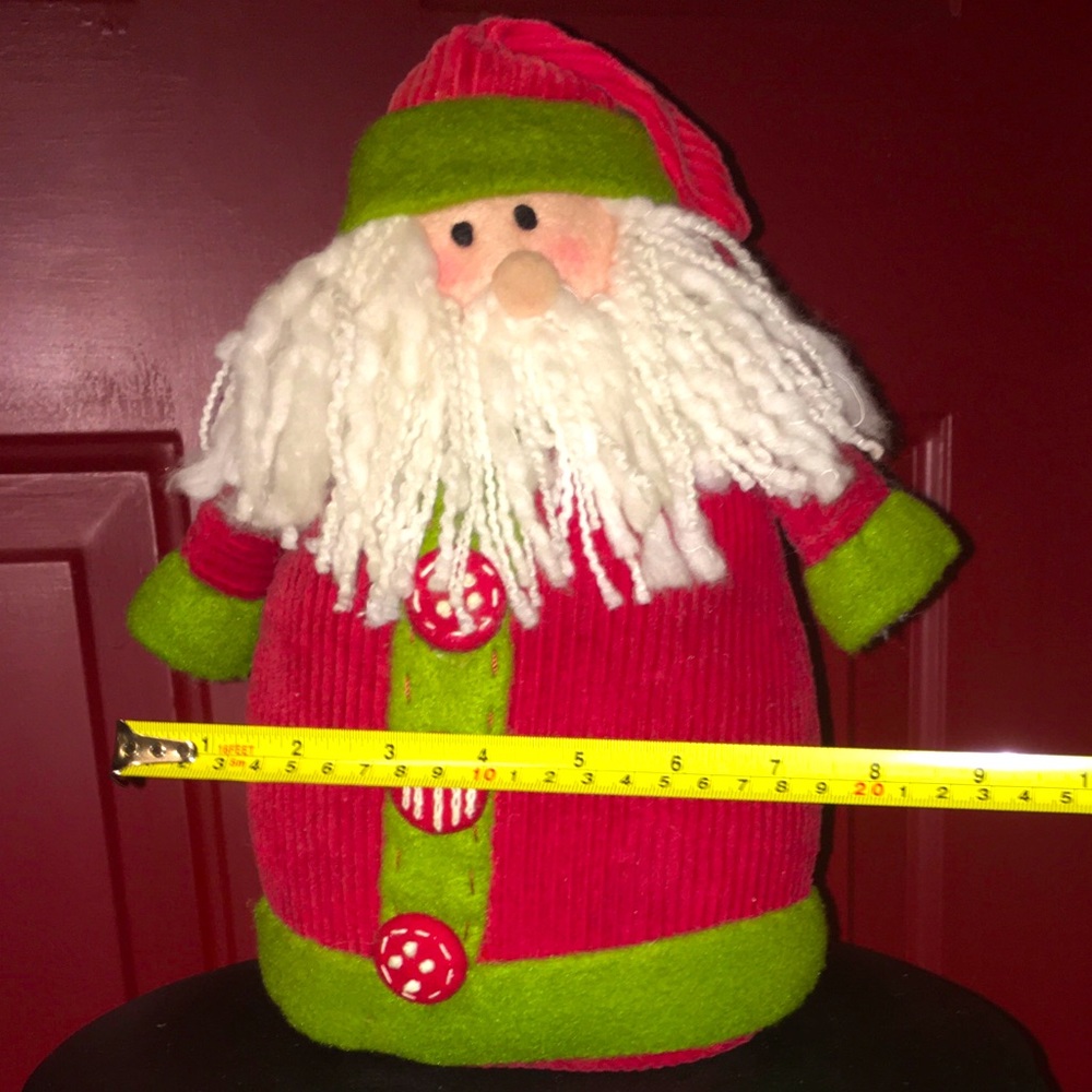 Santa Decoration - Christmas Decoration, Stuffed Santa Claus, St. Nicolas, Gift - Picture 4 of 10